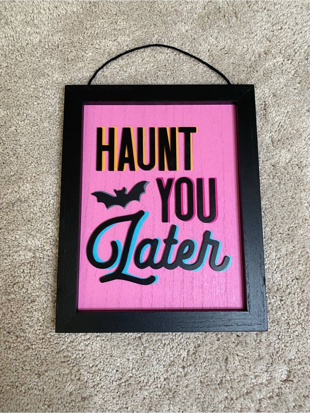 Target Hyde And Eek! “Haunt You Later” Wall Sign